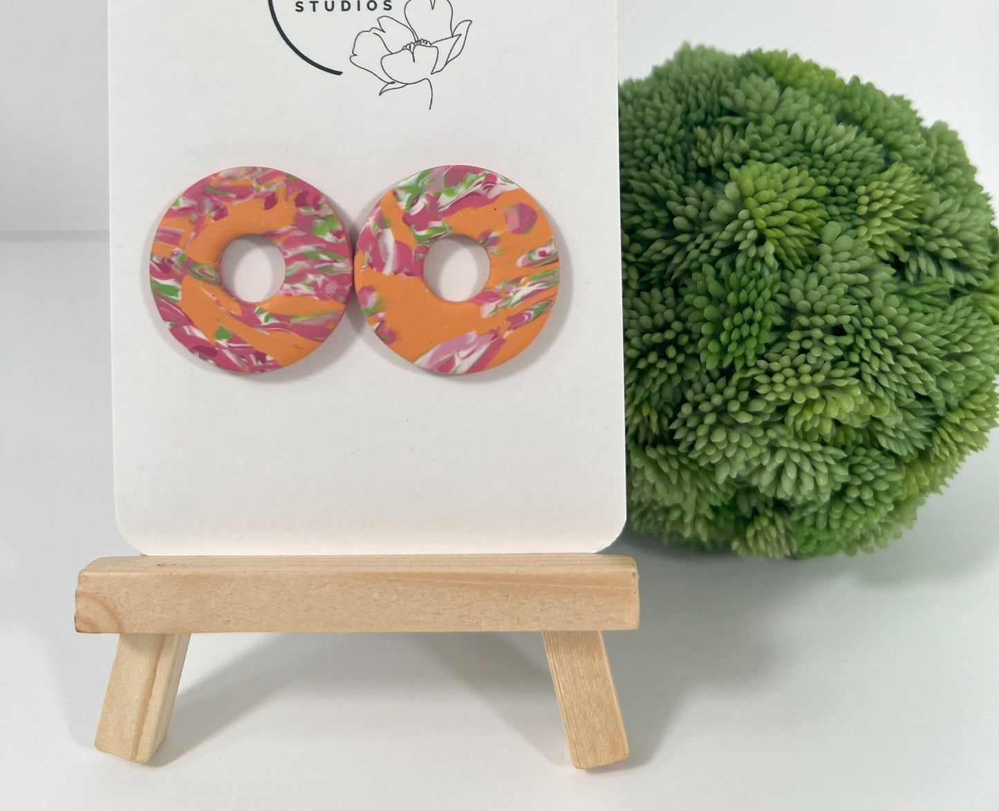 Orange Sherbert Donut