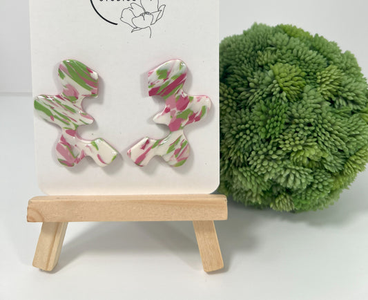 Summer Punch Squiggle Stud